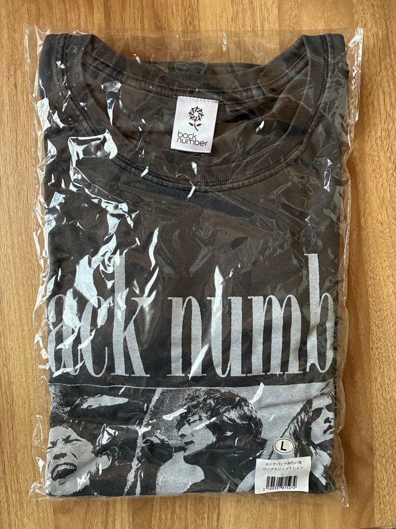 back number ロックバンドみたいな　ロングスリーブTシャツL