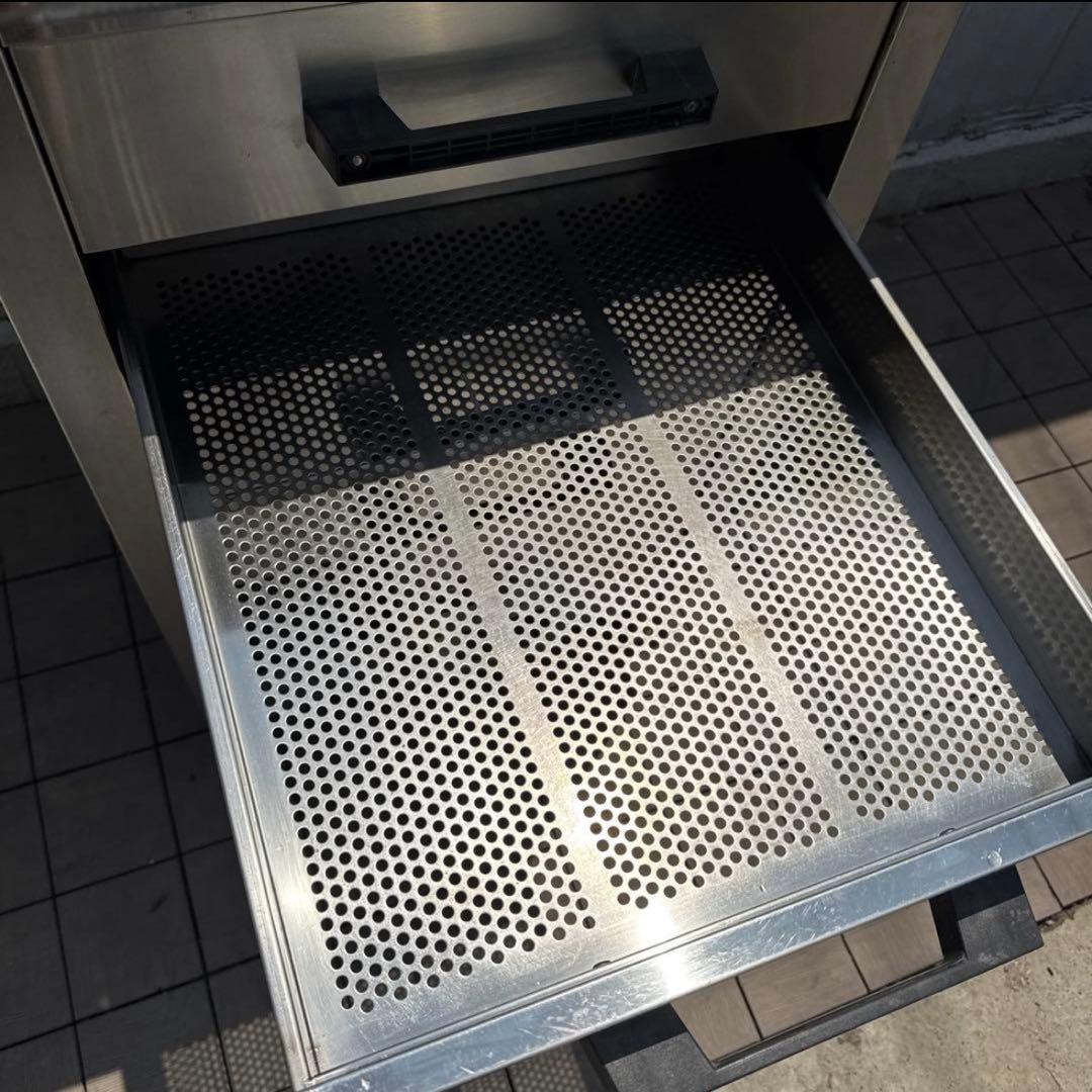 大型　業務用 五加調理器 ４段　ドロワー式　引出式蒸し器　都市ガス用