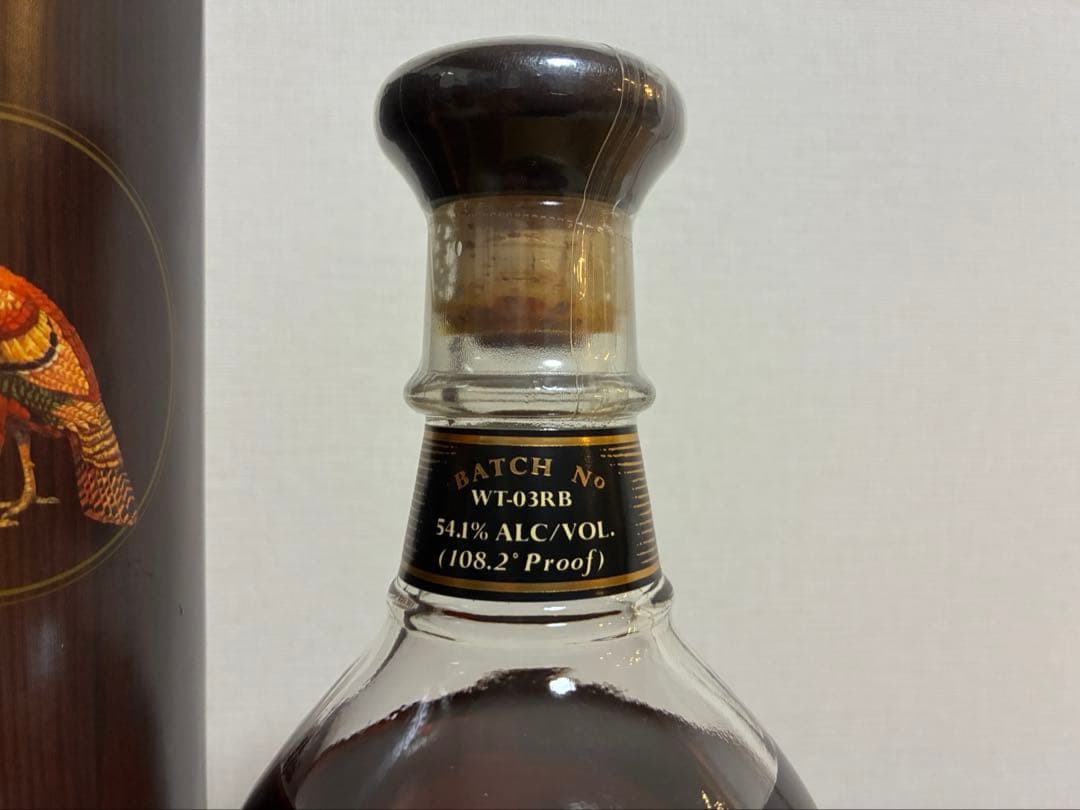 旧ラベル ワイルドターキー レアブリード WT-03RB 108.2proof