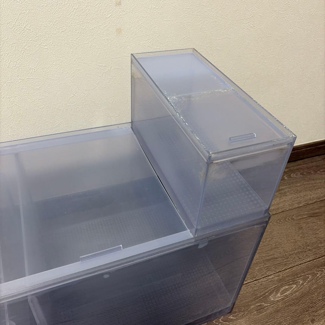 オーバーフロー　濾過槽