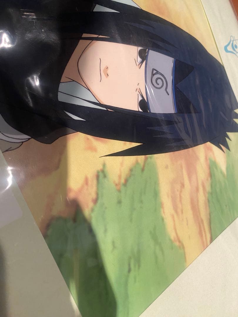 ナルト　サスケ　NARUTO 複製セル画