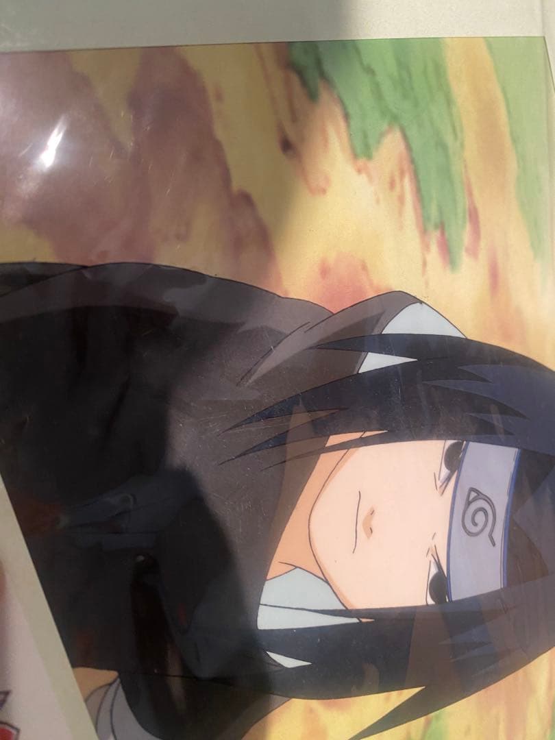 ナルト　サスケ　NARUTO 複製セル画