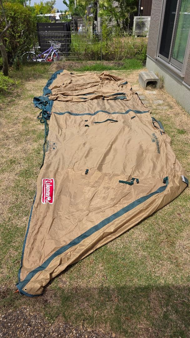 【huahua】タフスクリーン2ルーム、テントシート、焚き火テーブル