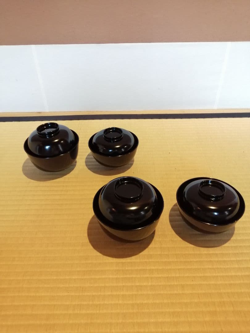 【茶事道具】山中塗茶懐石道具一揃　懐石380