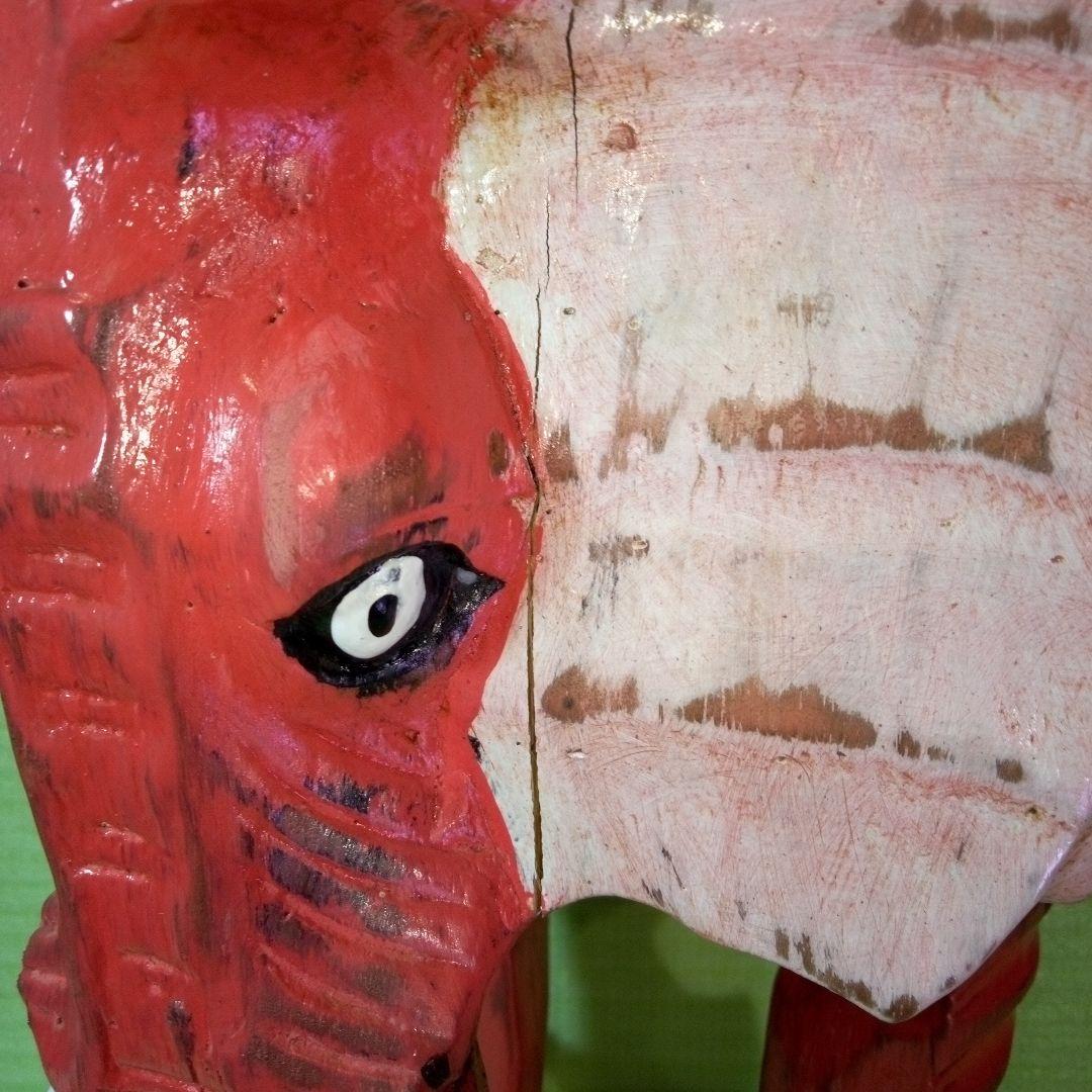 椅子　スツール　アフリカ製　象　アンティーク　民芸品　工芸品　民族　民族雑貨