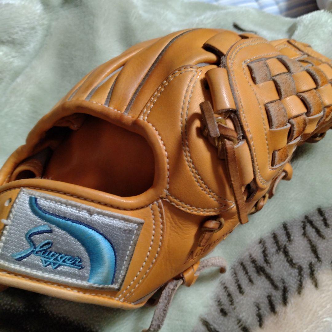 久保田スラッガー　坂本モデル　 オレンジ レザー 硬式グローブ