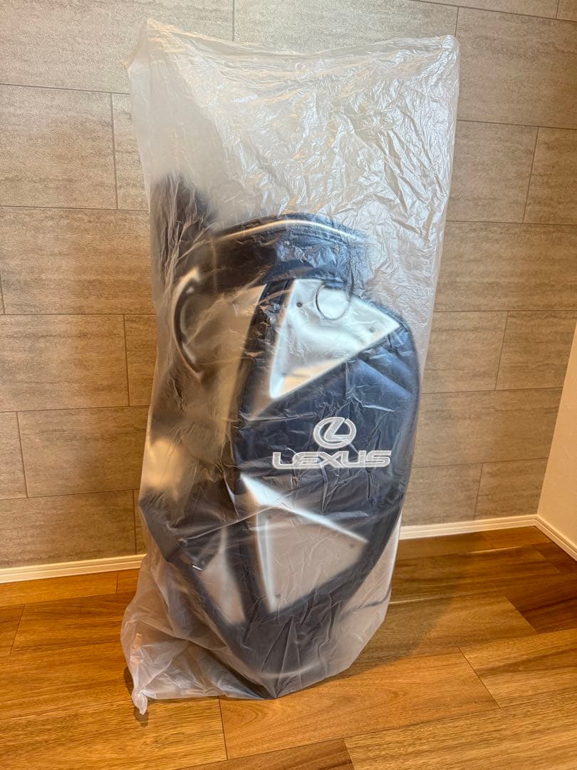 LEXUS ゴルフキャディバッグ ネイビー/シルバー