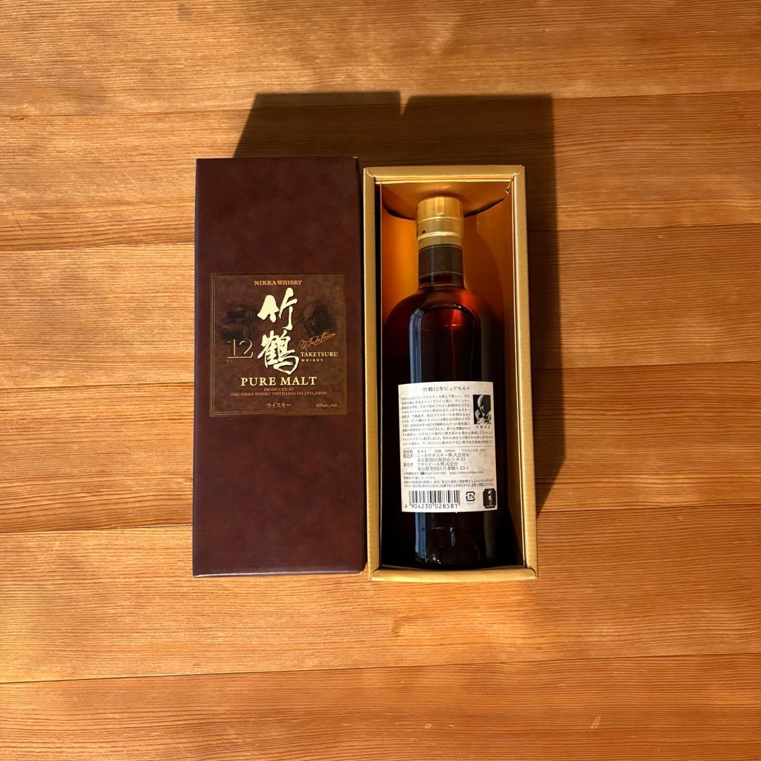 竹鶴 12年 ピュアモルト 700ml