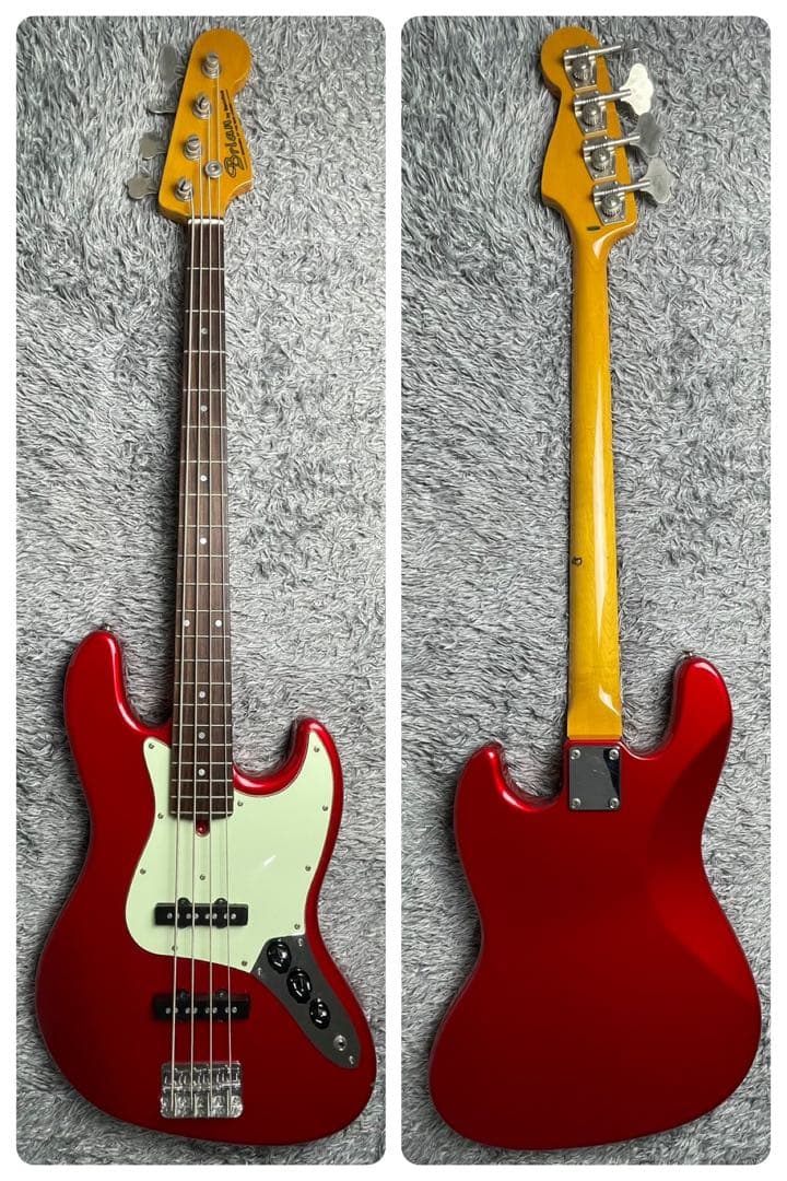 ベース Brian by Bacchus JAZZ BASS Type