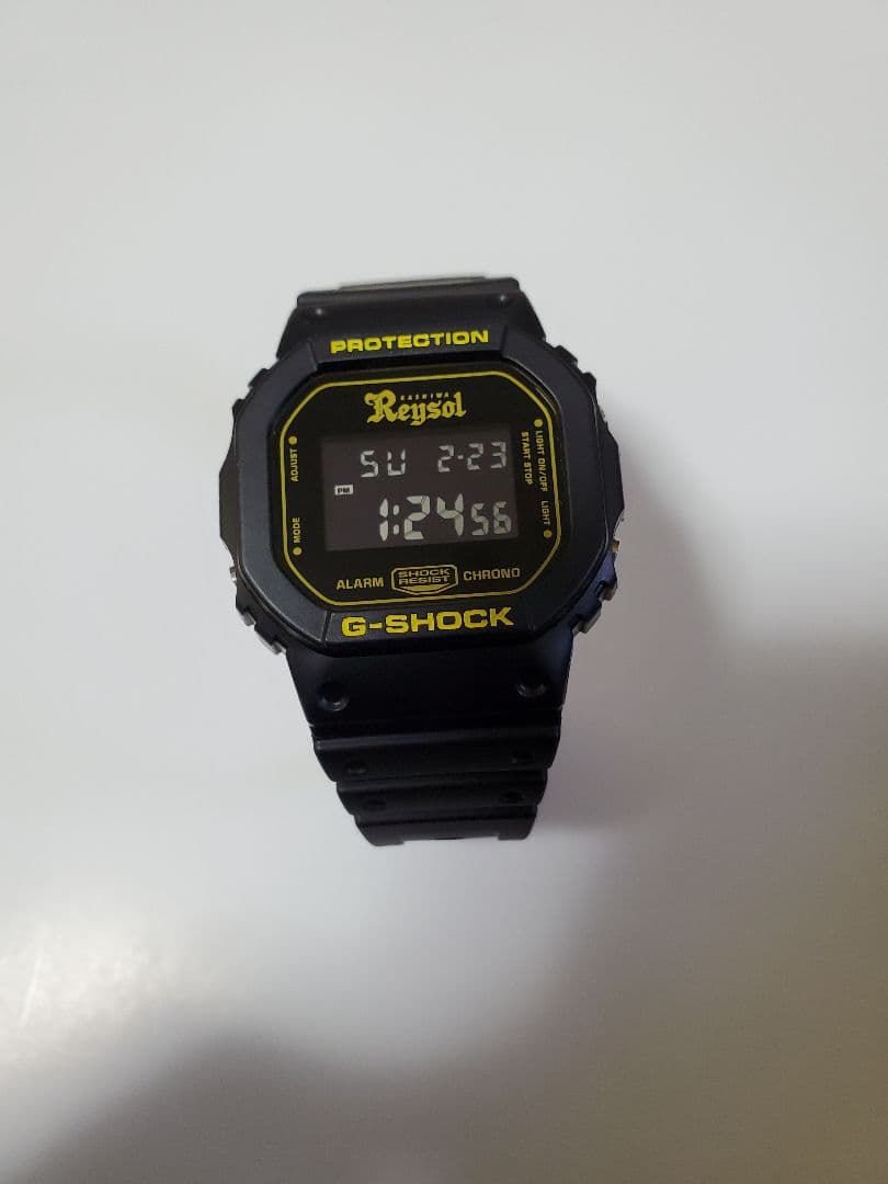G-SHOCK Reysolモデル ブラック/イエロー　柏レイソル
