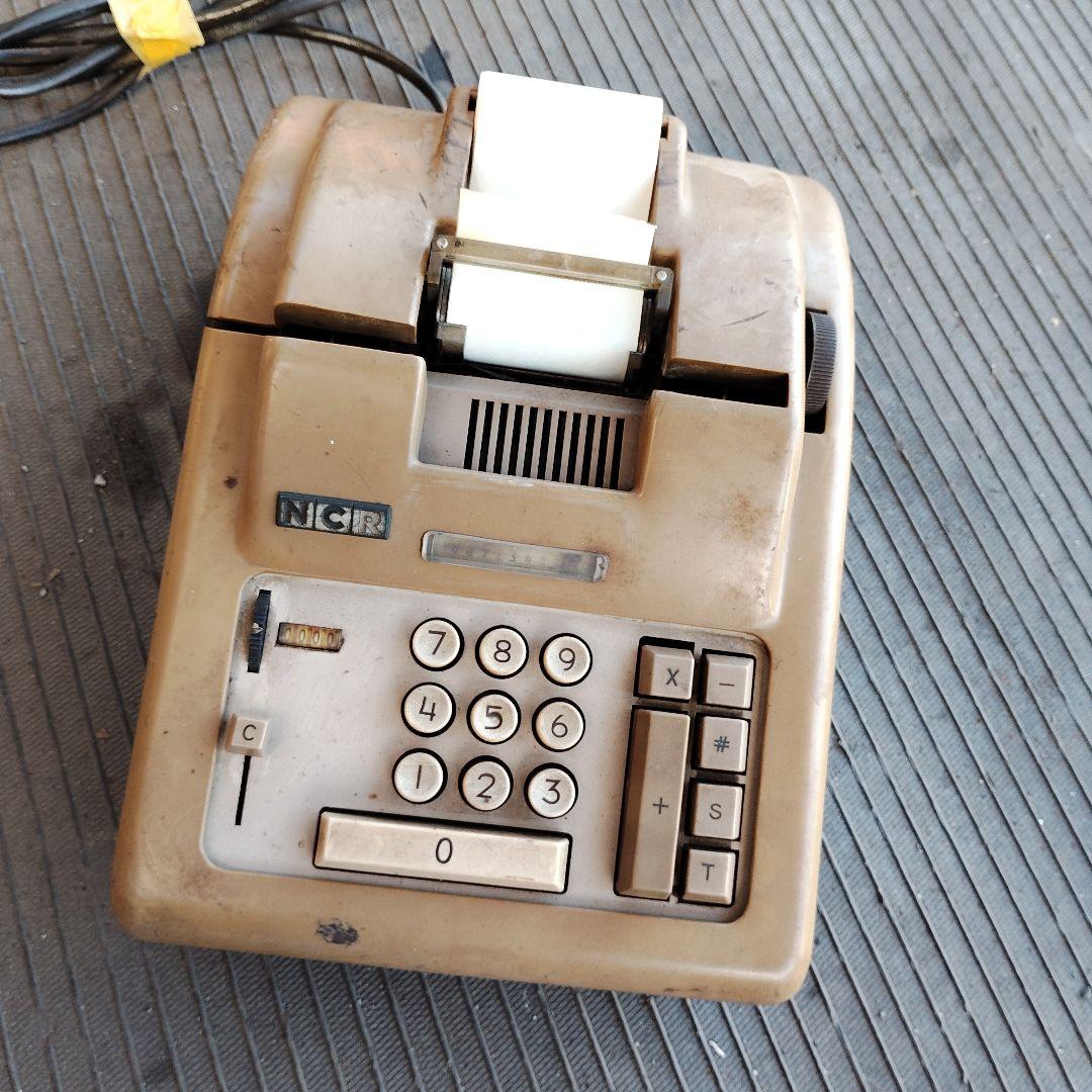 機械式計算機 ナショナル　NCR レトロ アンティーク ビンテージ