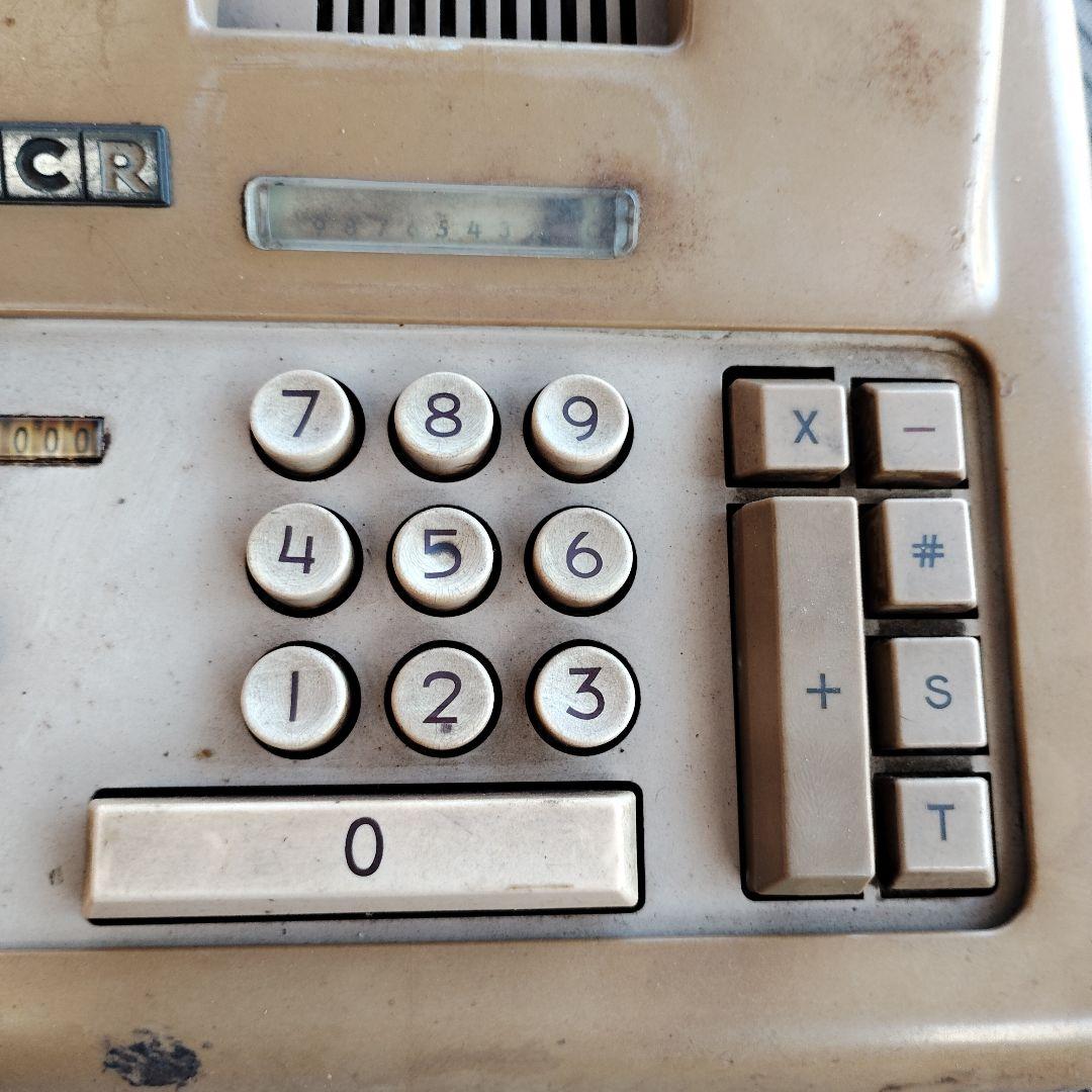 機械式計算機 ナショナル　NCR レトロ アンティーク ビンテージ
