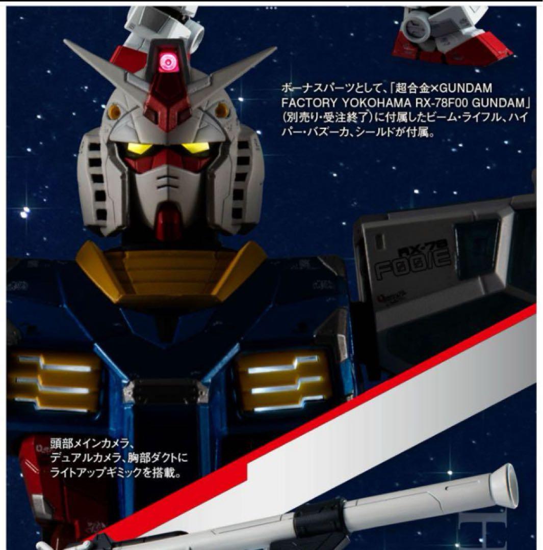 EXPO2025 超合金 RX-78F00/E ガンダム