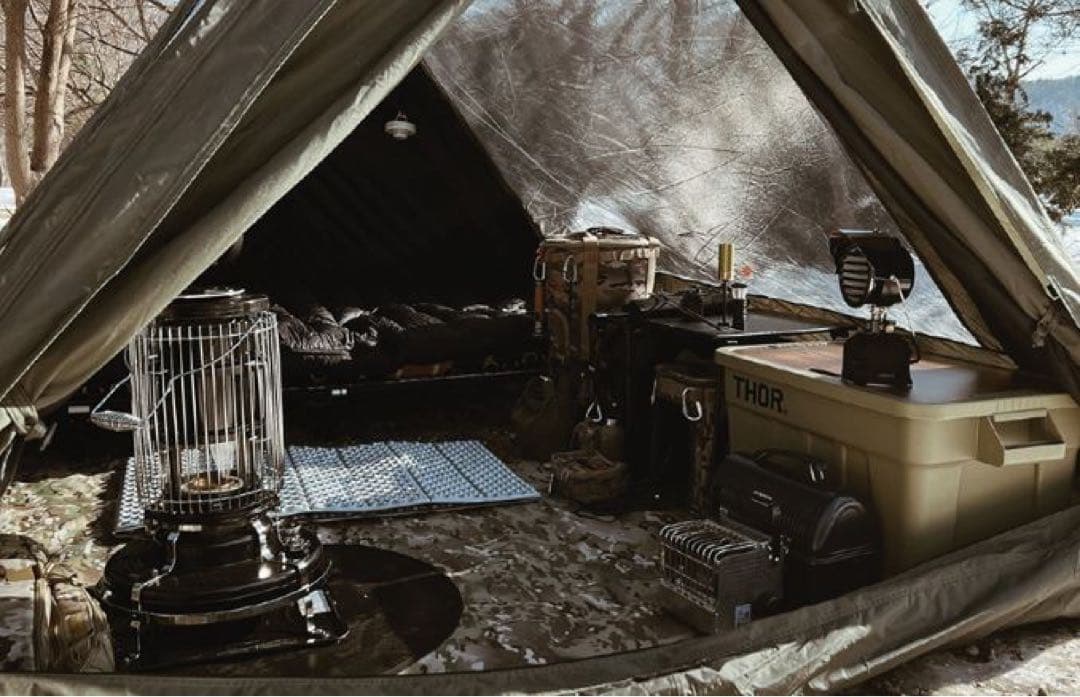 Aテント2.0 綿テント ウレタンフライ グランドシートセット【CAMVIL】