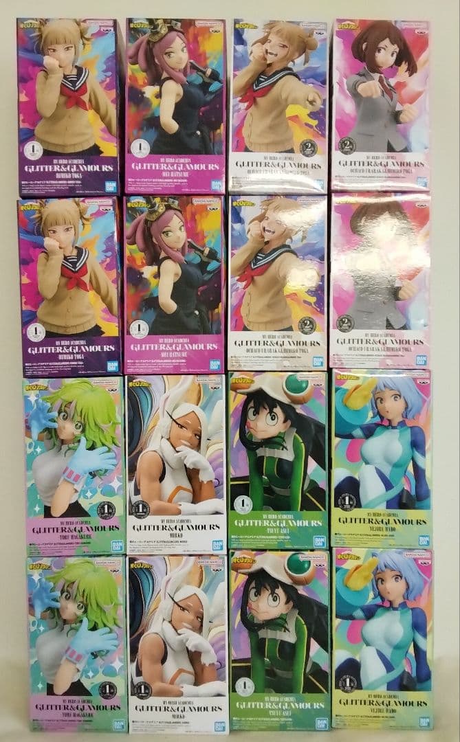僕のヒーローアカデミア GLITTER & GLAMOURS 16点セット