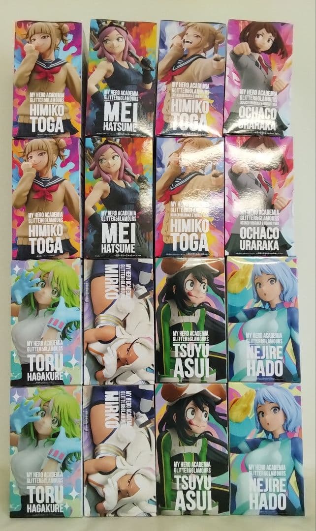 僕のヒーローアカデミア GLITTER & GLAMOURS 16点セット