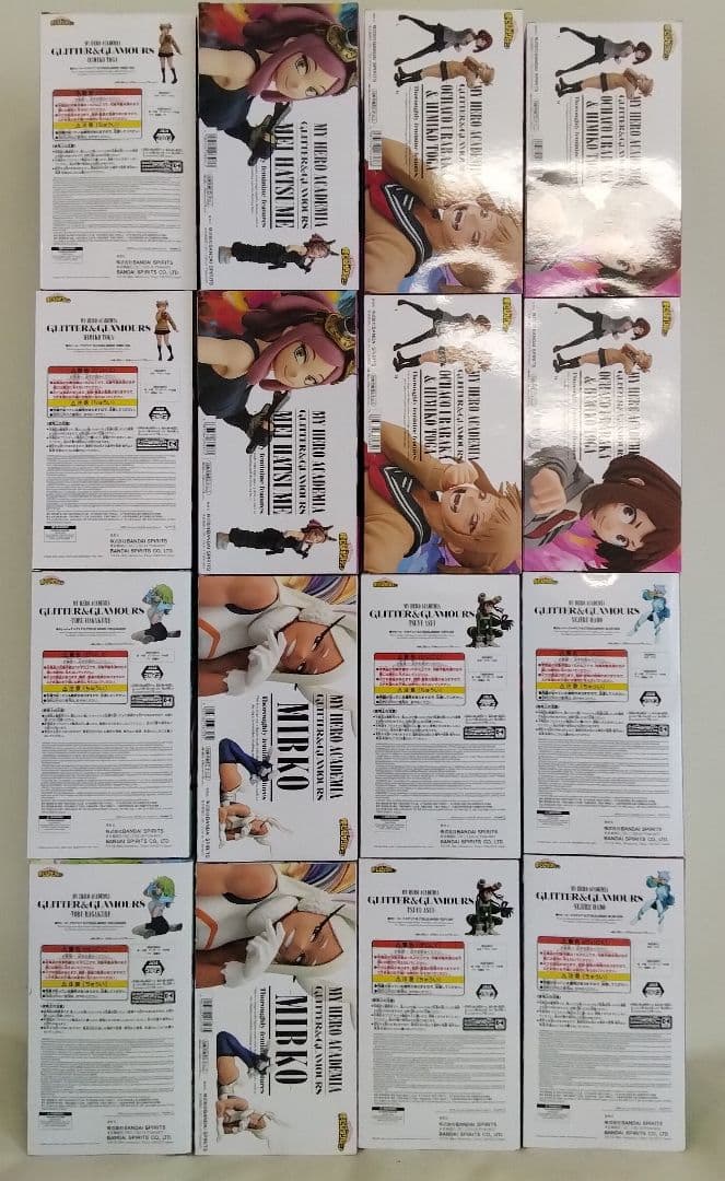 僕のヒーローアカデミア GLITTER & GLAMOURS 16点セット