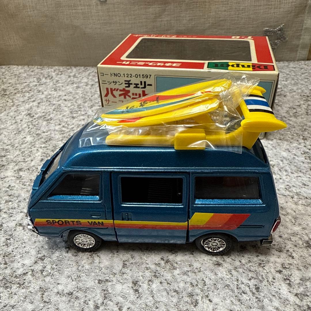 り*ー様 ダイヤペット　No.0159 ニッサンチェリーバネットサーフボード付き