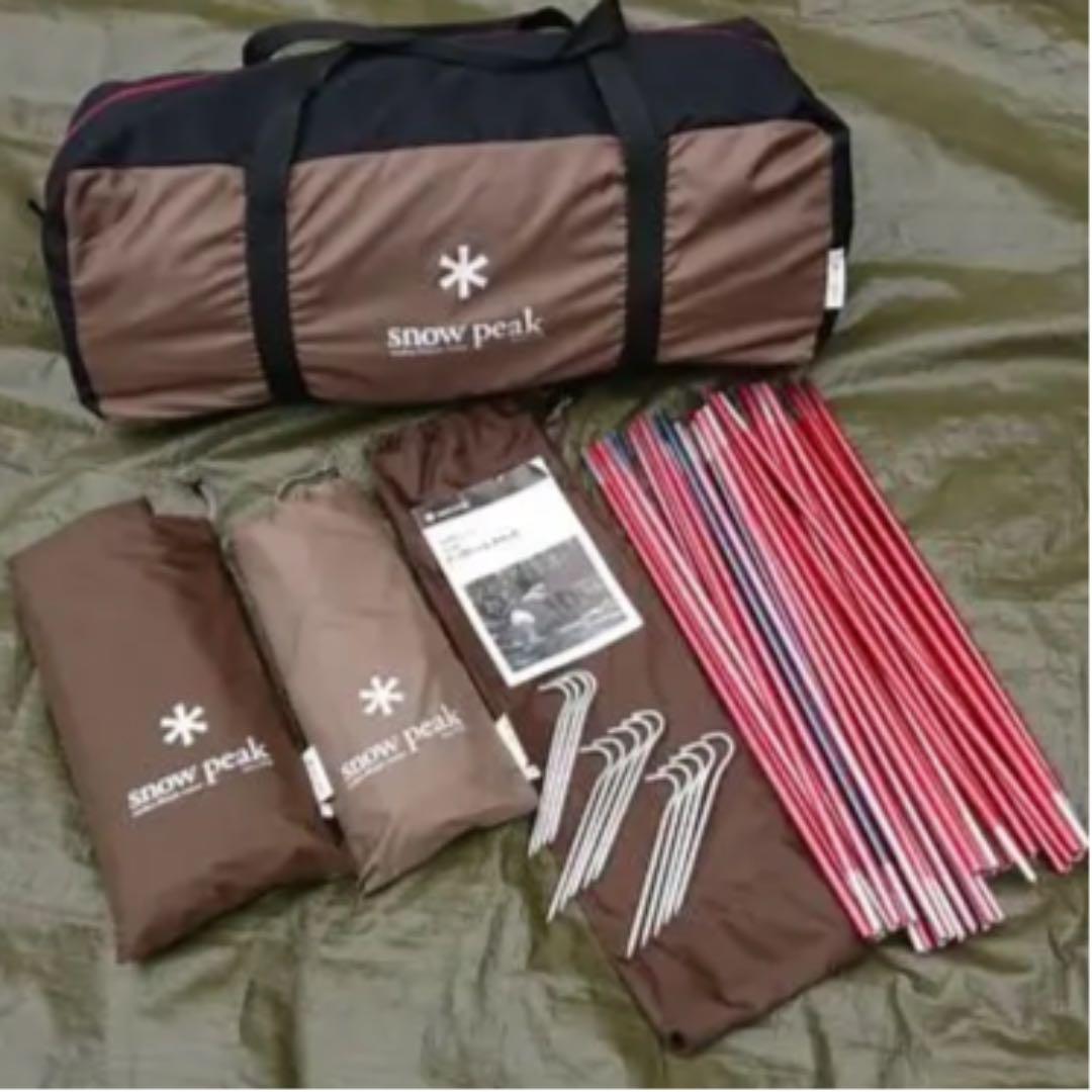 【総額32万円以上】スノーピーク　ドッグドームとリビングシェル