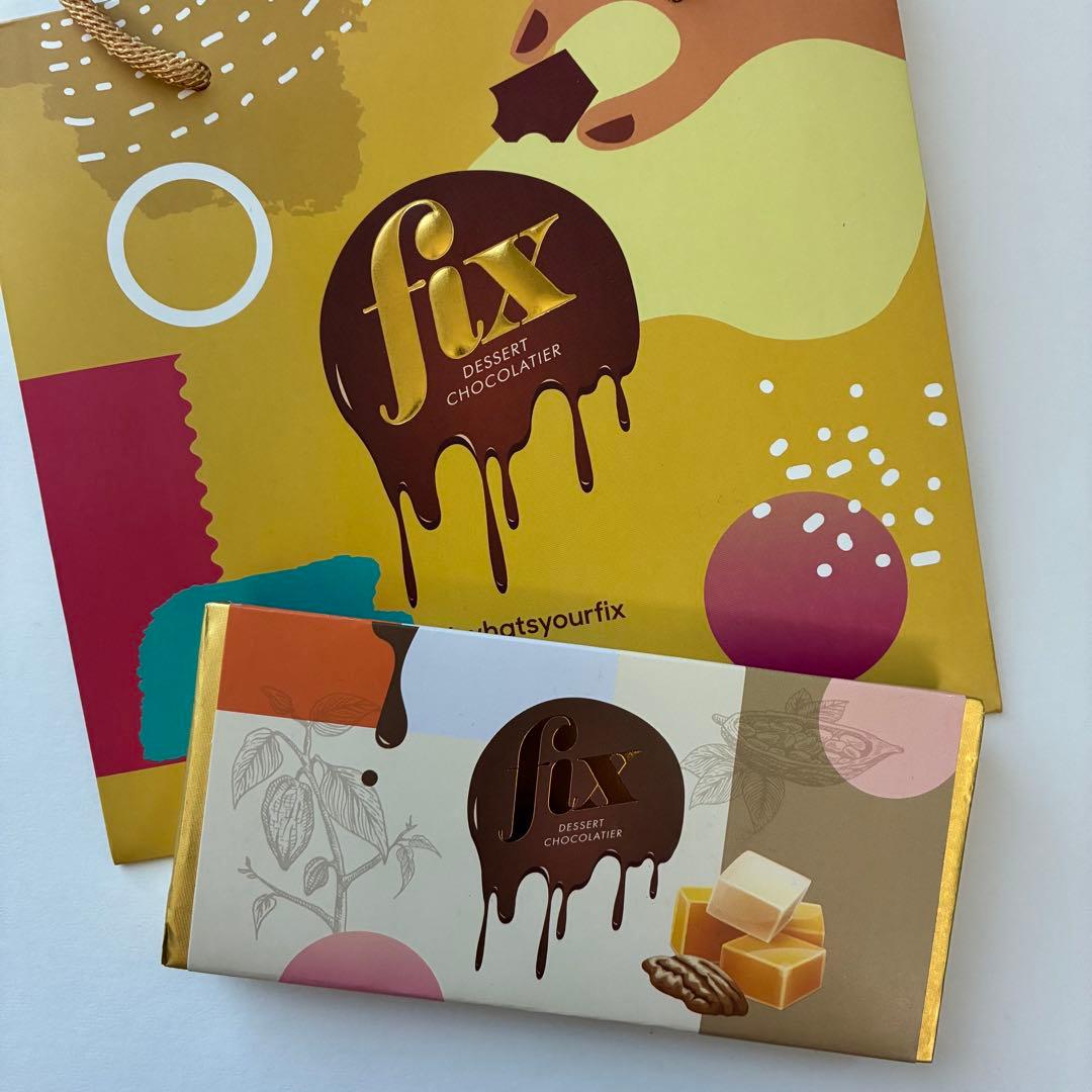 fixチョコ 3点☆ホワイトチョコ＆ピーカンナッツ＆キャラメルピーナツバター