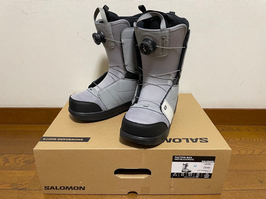 スノーボード 27.5cm SALOMON FACTION BOA