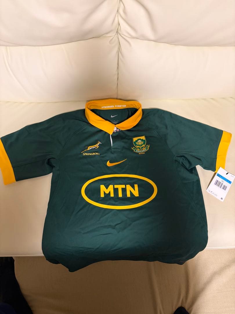 南アフリカ Springboks Nike ラグビージャージ