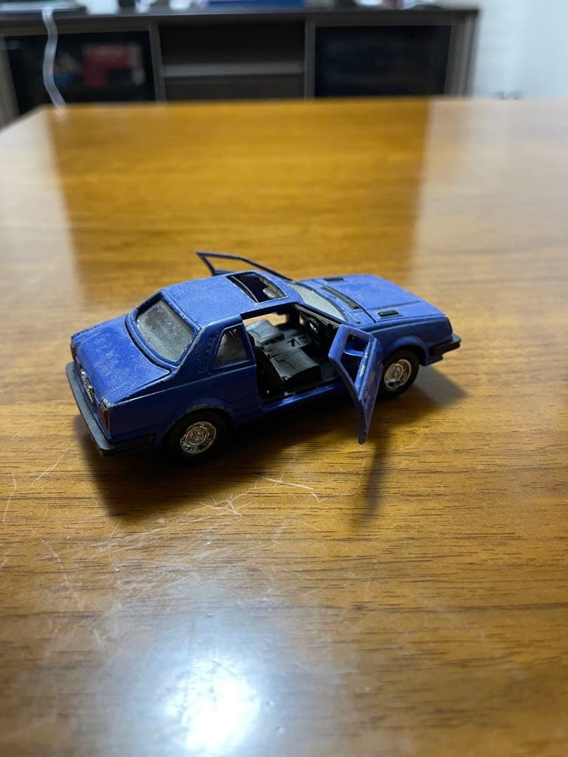 ヨネザワ　ホンダプレリュード　青ミニカー