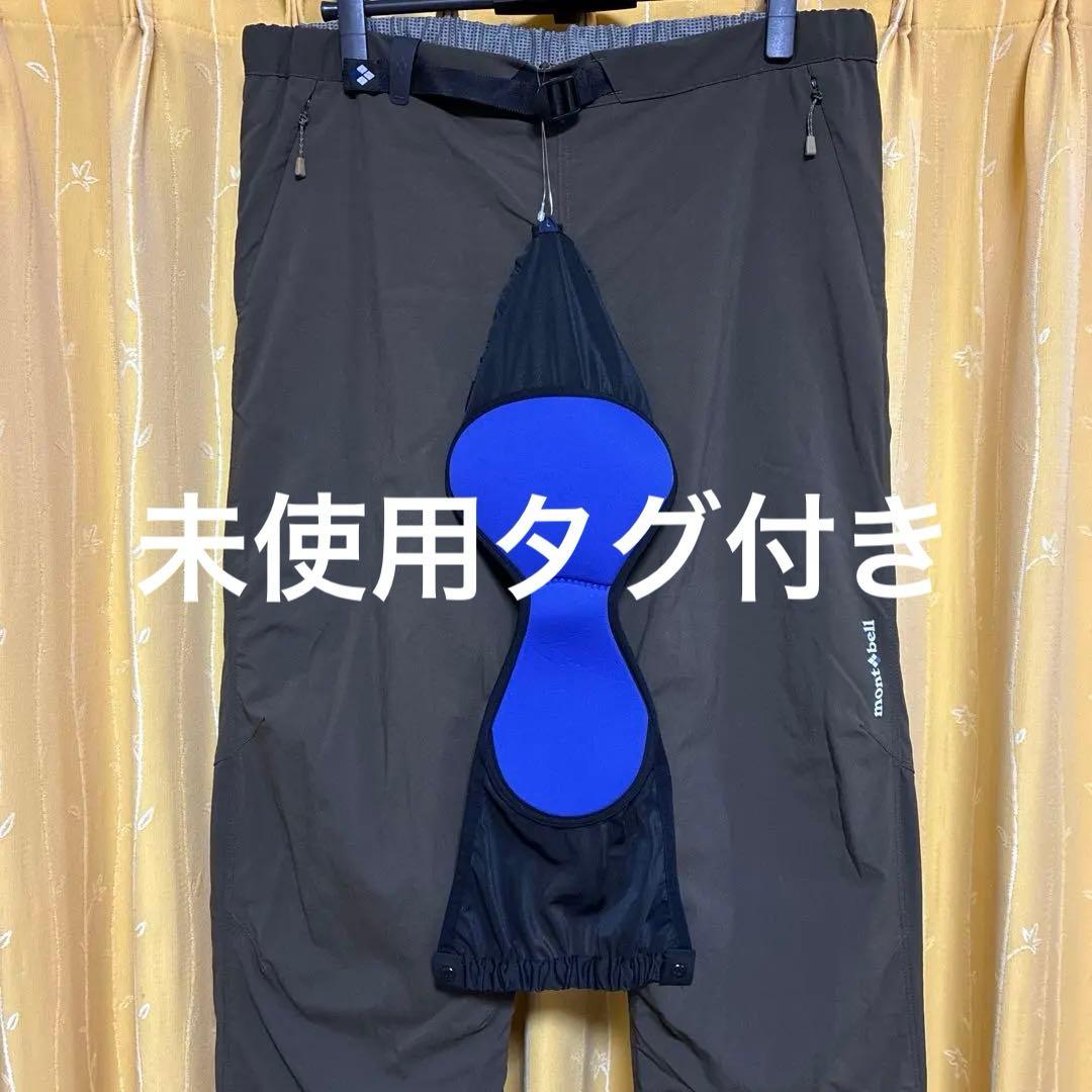 未使用　モンベル　サイクルライニングパンツ Men's L ブラックオリーブ