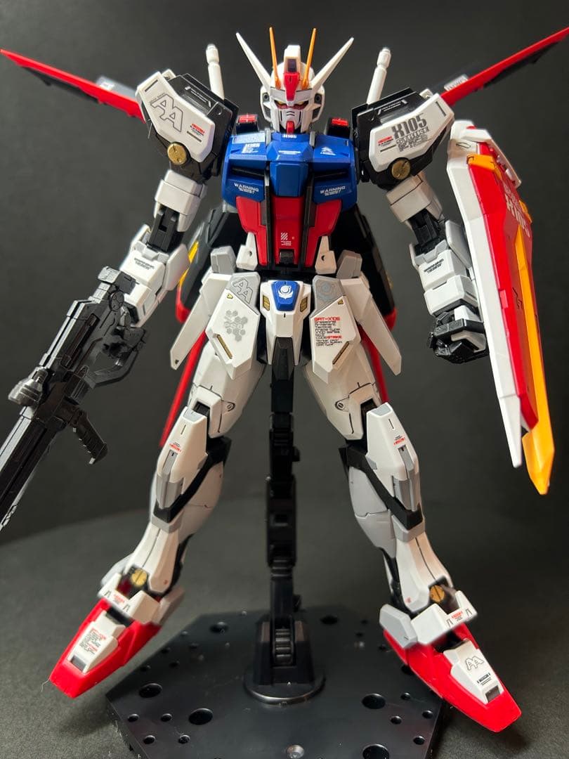 MG エールストライクガンダムVer.RM　塗装済　完成品