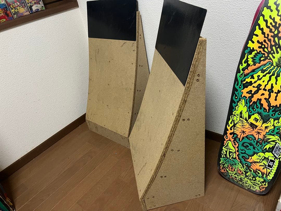 スケートボードランプ 合板製