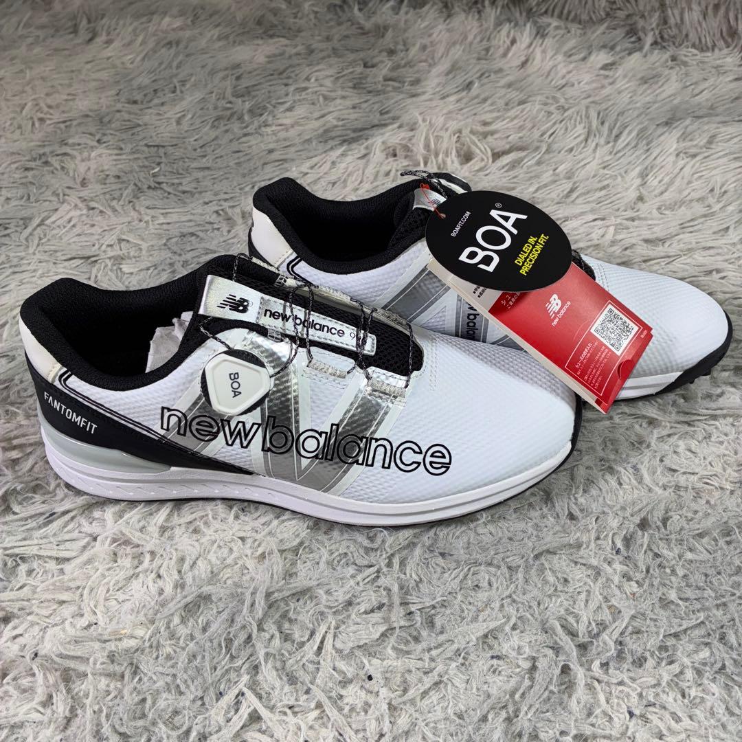 新品タグ付NEW BALANCEゴルフスパイクUGBF996X 24.5 BOA