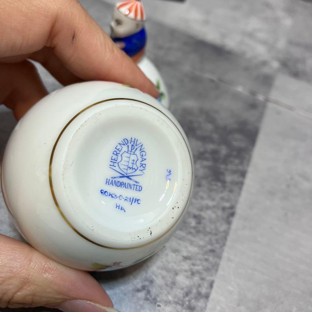 HEREND　ヘレンド　ボンボニエール シノワズリ マンダリン　おじさん