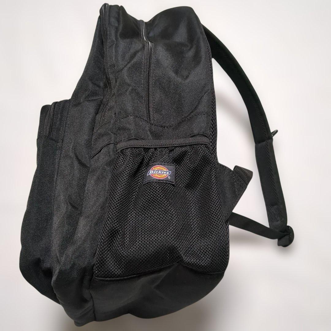 【DICKIES】ディッキーズアーチロゴスチューデントバックパック多収納ブラック