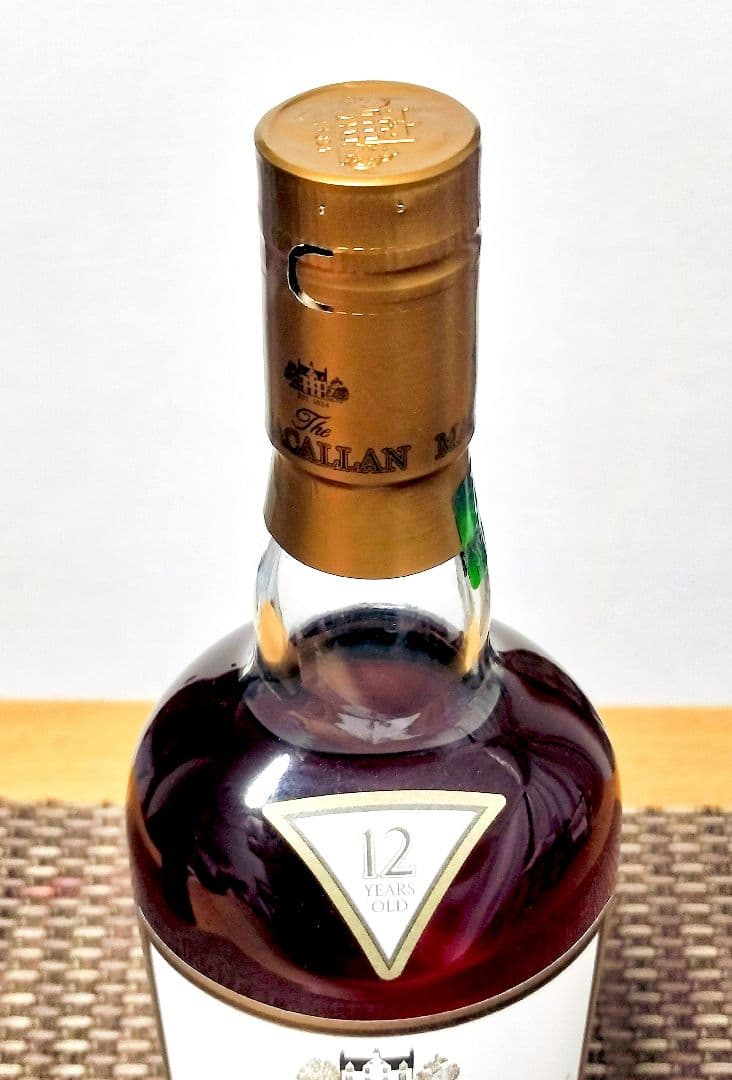 The Macallan 12年 シングルモルトウイスキー 700ml　旧ボトル