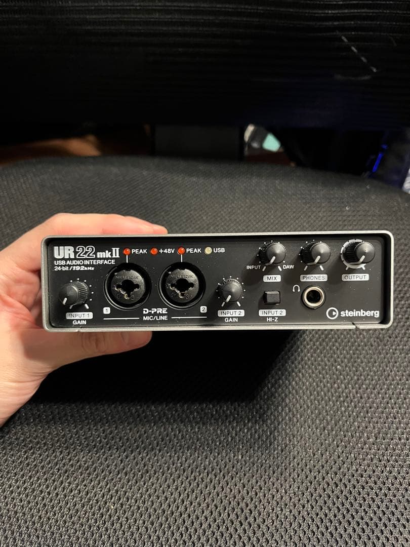 Steinberg UR22 mkII オーディオインターフェイス 本体