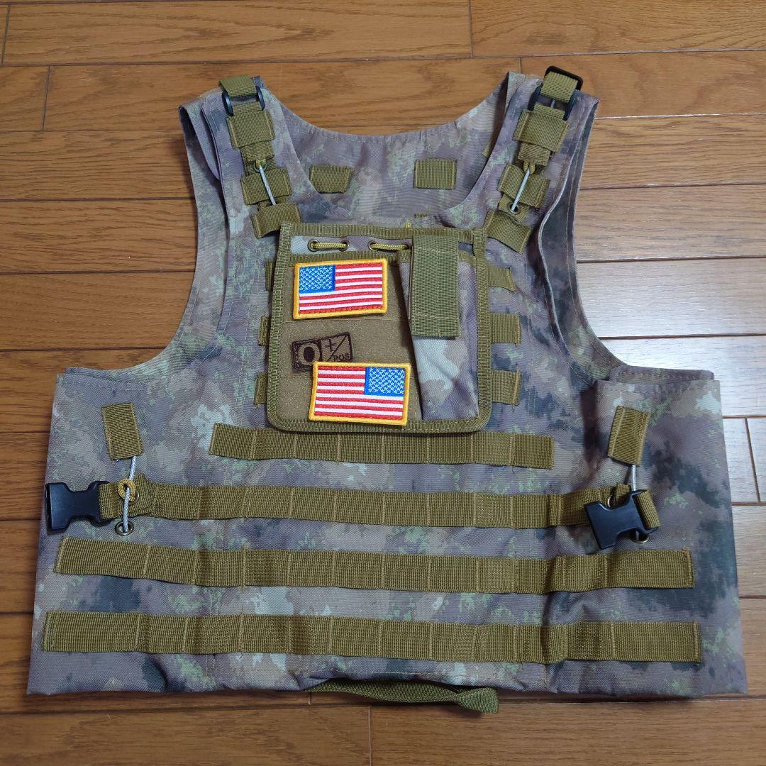 【値下げ可】新品未使用　ミリタリー　アーマーベスト
