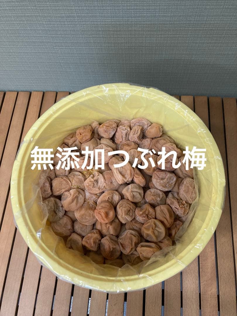 無添加つぶれ梅10kg白干し