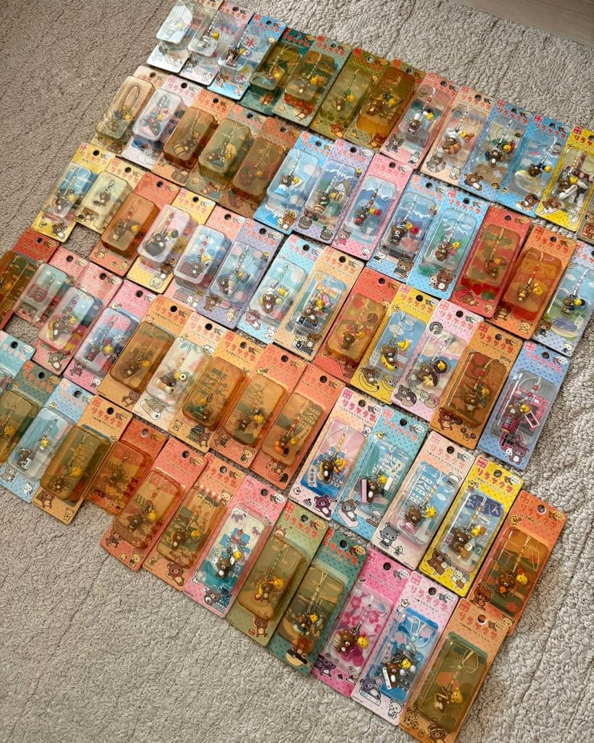 ご当地リラックマ だららん夢紀行 ストラップ マスコット まとめ売り 67点