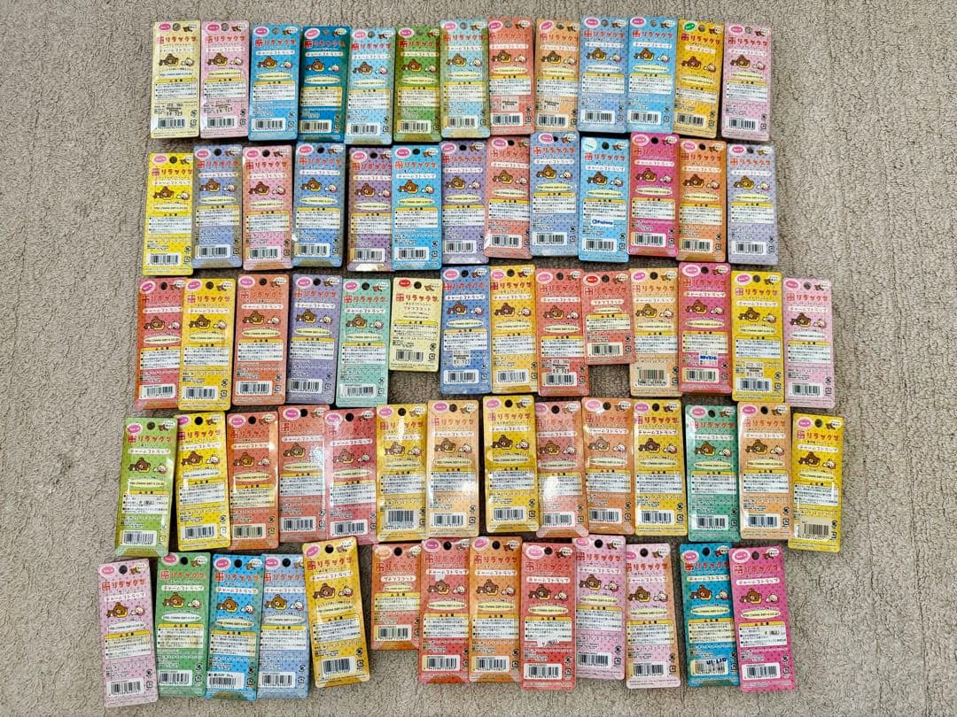 ご当地リラックマ だららん夢紀行 ストラップ マスコット まとめ売り 67点