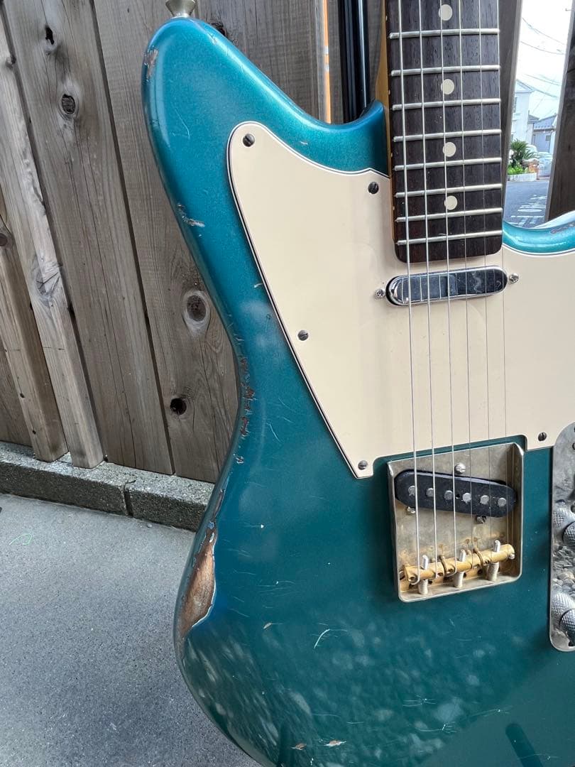 ギター warmoth jazz caster relic fender