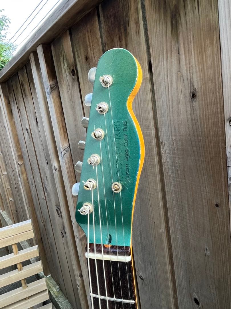 ギター warmoth jazz caster relic fender