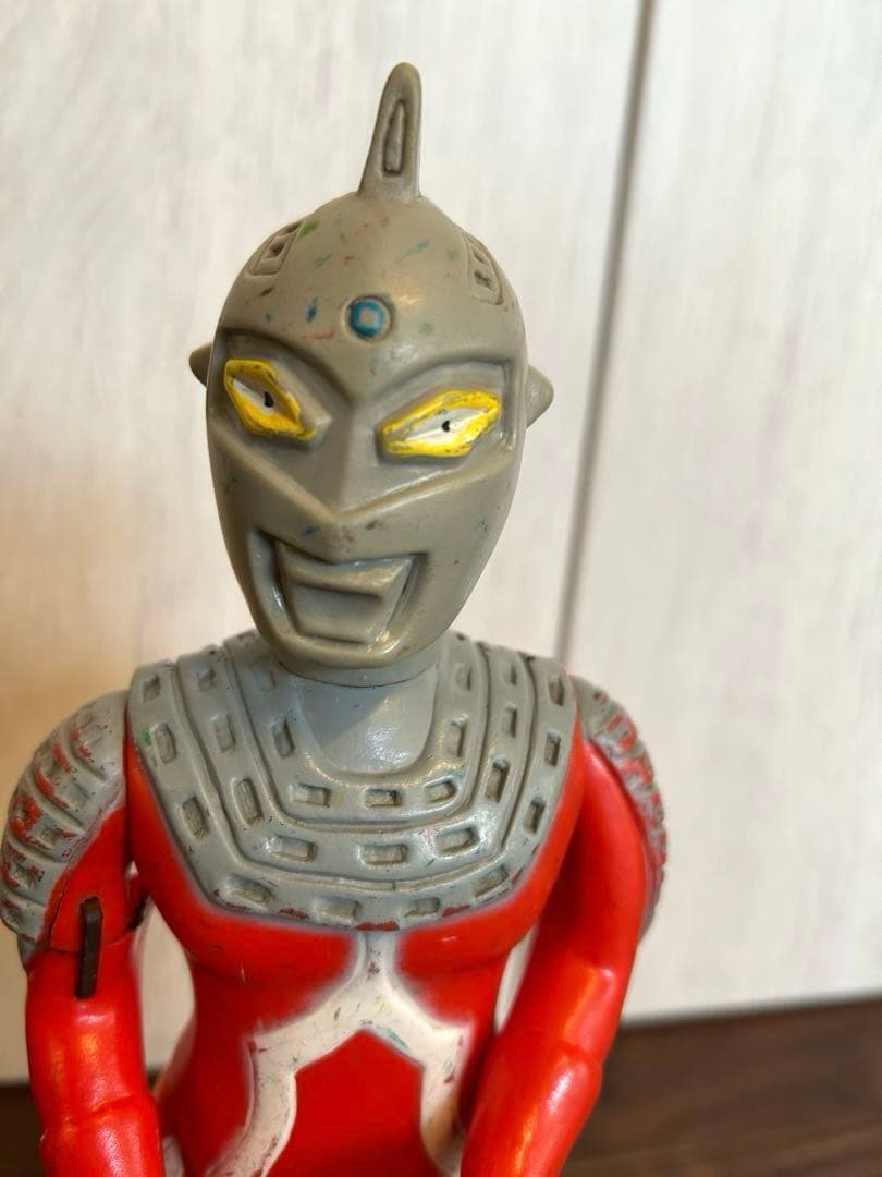 ウルトラセブン　ソフビ　マルサン　当時物　円谷プロ　昭和レトロ