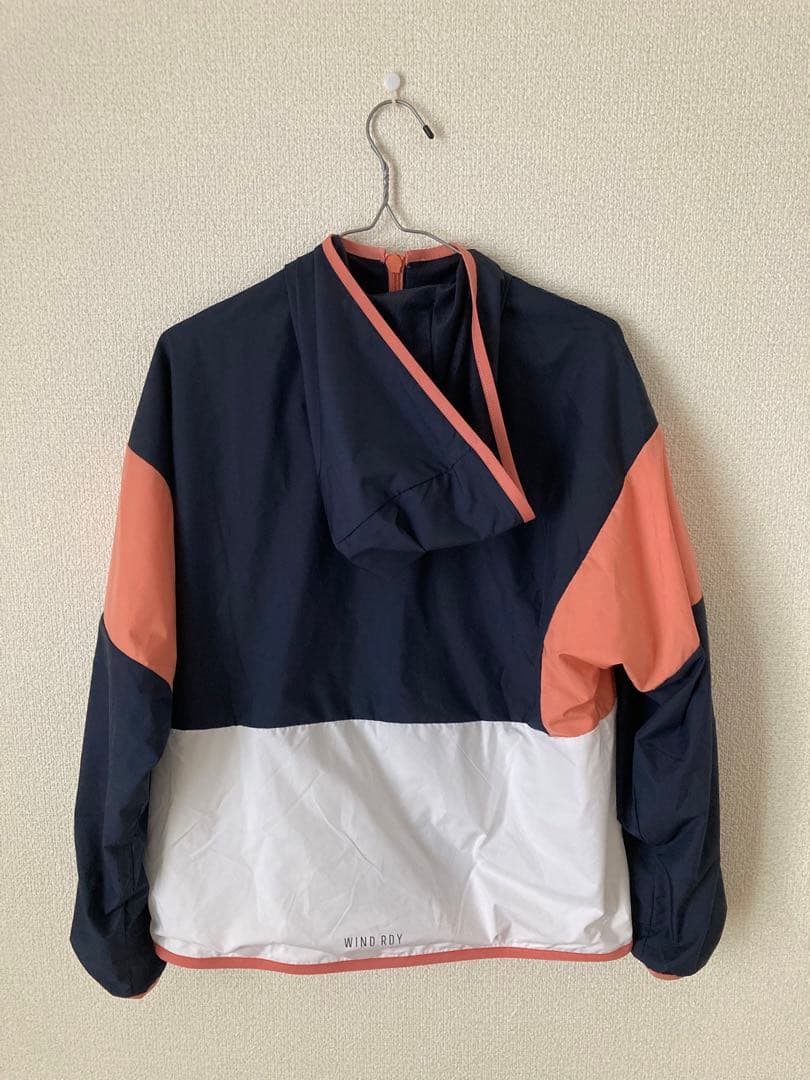 adidas ウィンドブレーカー上下セット〈ピンク×グレー〉