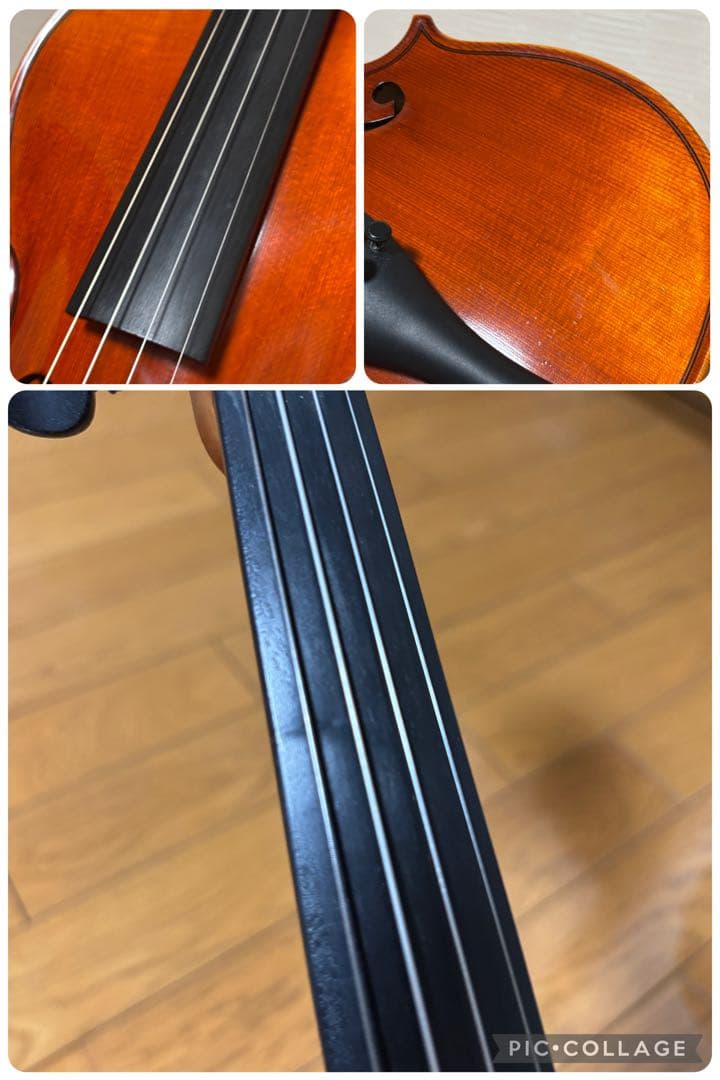 【美品】スズキ　バイオリン　No.520 4/4 2006年　虎杢