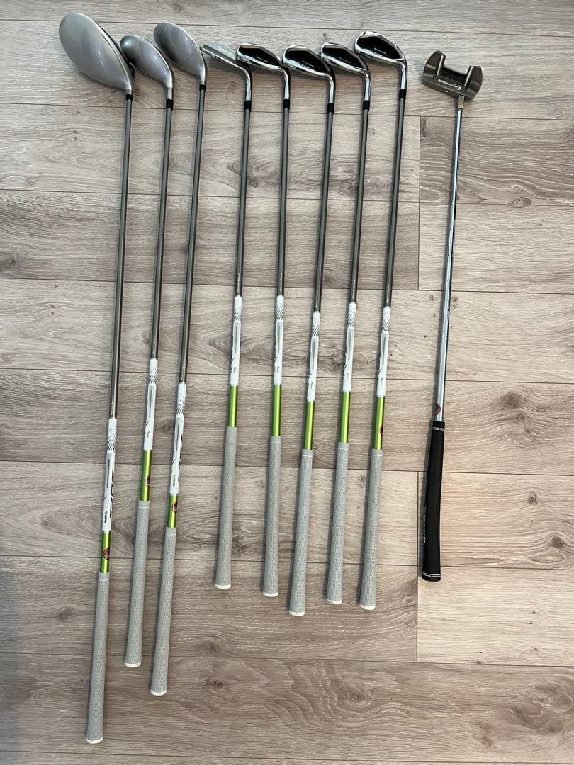 ゴルフバッグ・ゴルフクラブ9本セット