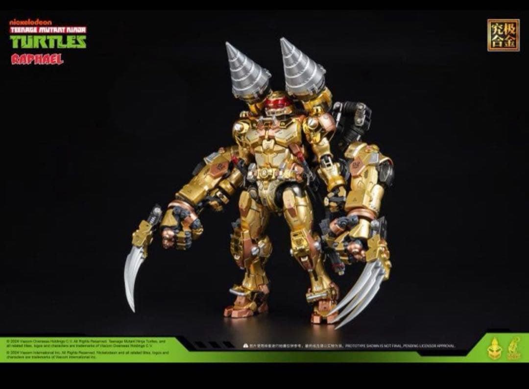 Heatboys HB0093 東京コミコン限定 ラファエル ゴールド TMNT