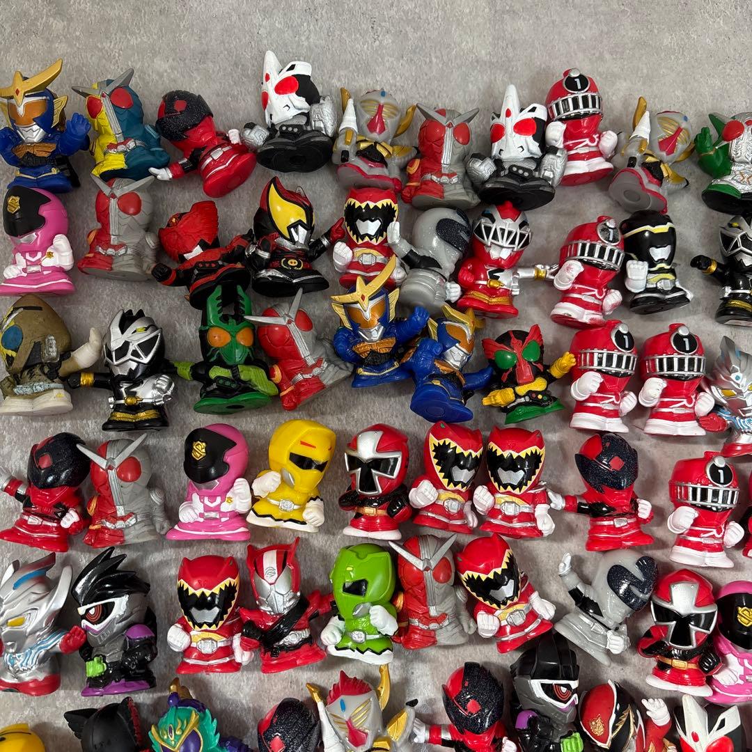 仮面ライダー　戦隊モノ　ウルトラマン　ソフビ　143体セット