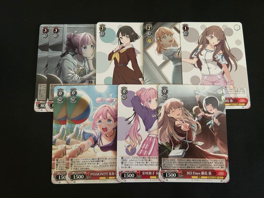 ヴァイスシュヴァルツ　蓮ノ空　8電源　デッキ　デッキパーツ