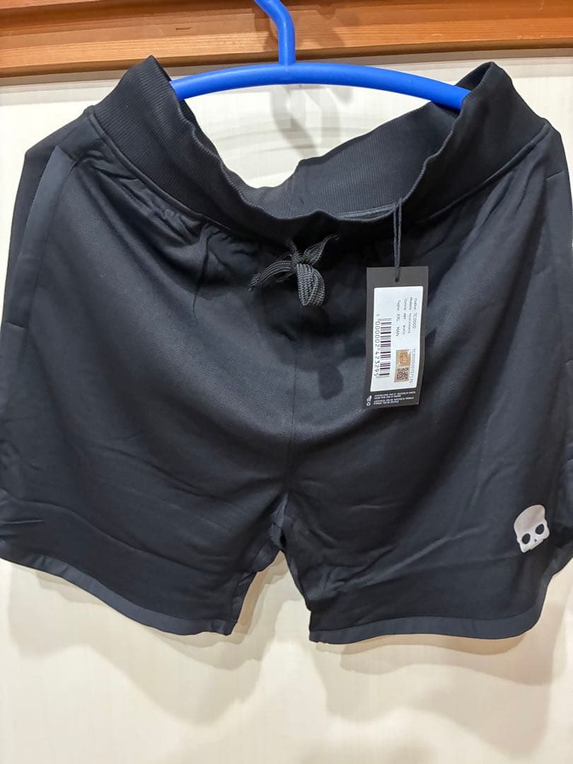 TECH WORKS ブラック ショートパンツ