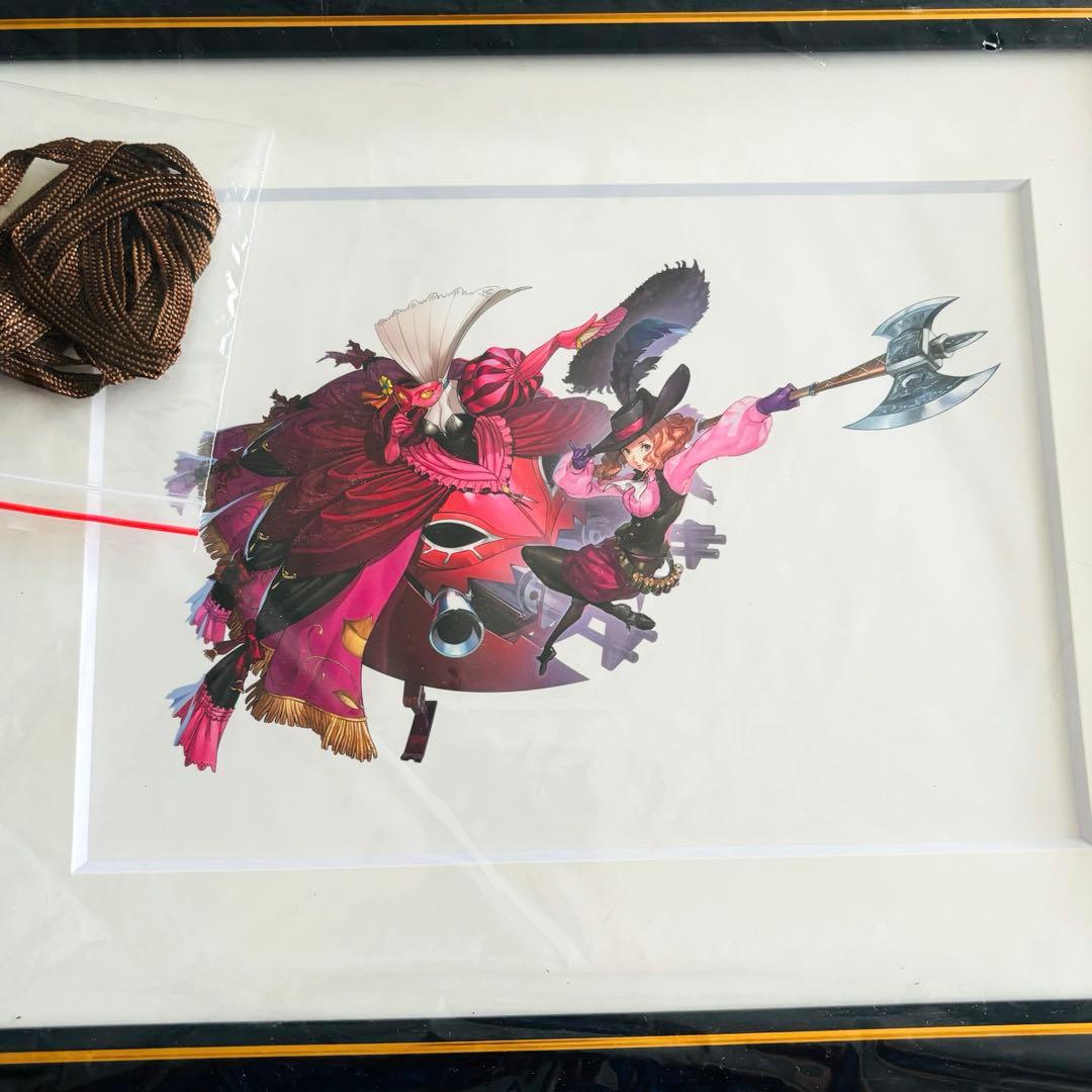 ペルソナ5 ザ ファントムストライカーズ 複製原画 奥村春 ノワール